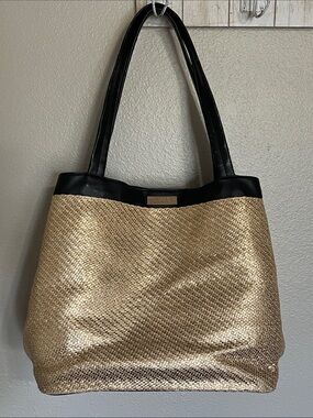 Versace Parfums gold tote bad